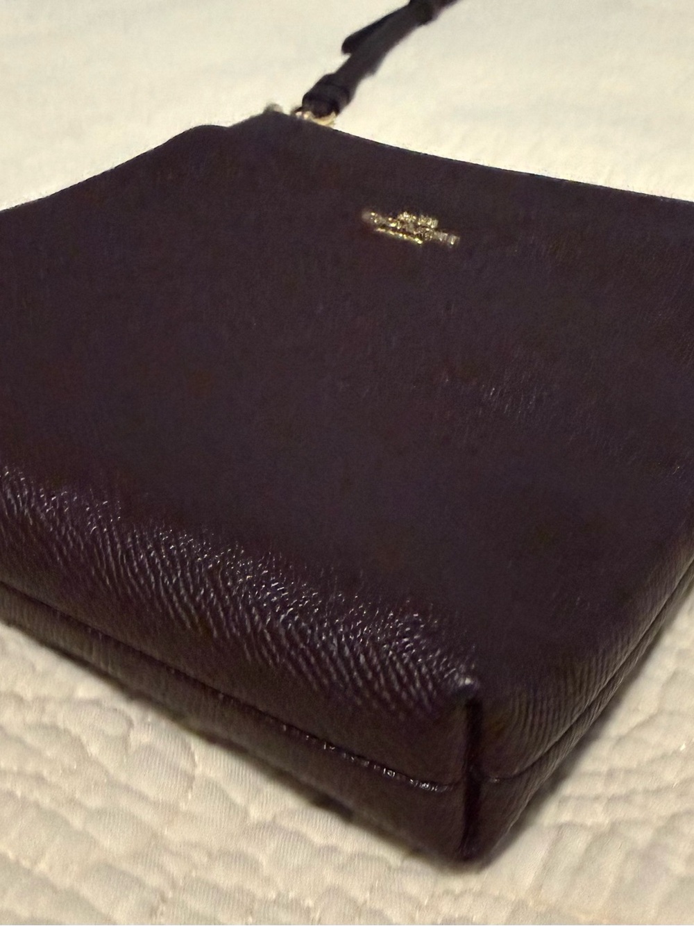 Coach “Kitt” Messenger Crossbody Bag in Oxblood Crossgrain Leather! Like New! - Picture 5 of 14